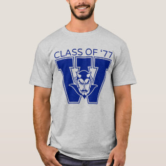 Wa-Hi Class of 1977 Gray T-Shirt