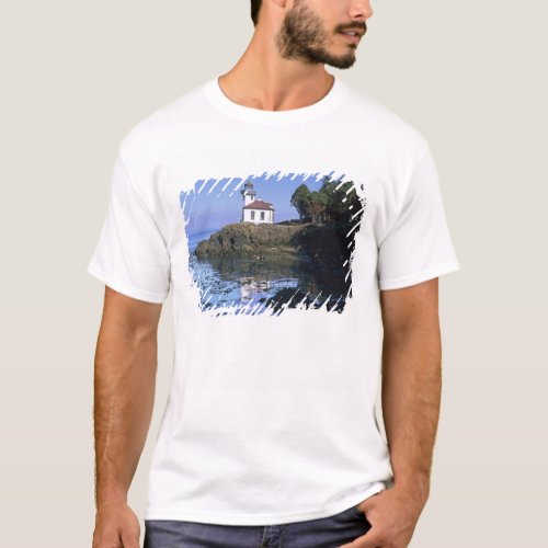 WA San Juan Island Lime Kiln lighthouse T_Shirt