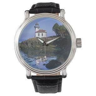WA, San Juan Island, Lime Kiln lighthouse Watch