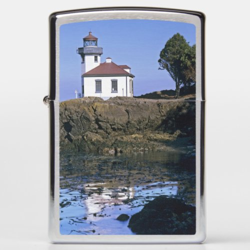 WA San Juan Island Lime Kiln lighthouse Zippo Lighter