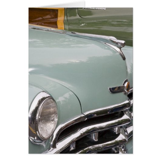 WA, Seattle, classic American automobile. 3 (Front)