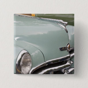 WA, Seattle, classic American automobile. 3 Button