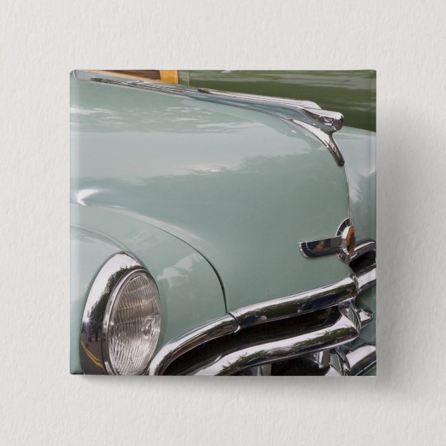 WA, Seattle, classic American automobile. 3 Button (Front)