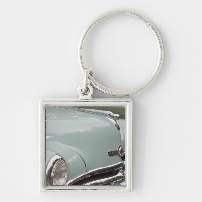 WA, Seattle, classic American automobile. 3 Keychain (Front)