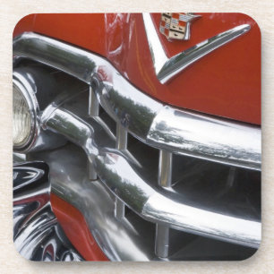 WA, Seattle, classic American automobile. 4 Beverage Coaster