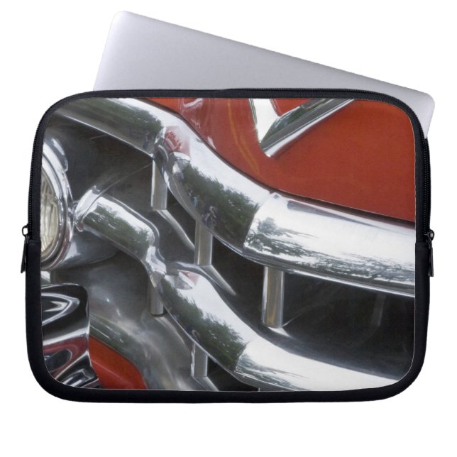 WA, Seattle, classic American automobile. 4 Laptop Sleeve (Front)
