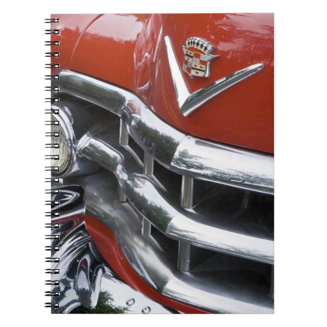 WA, Seattle, classic American automobile. 4 Notebook (Front)