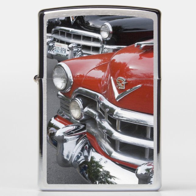 WA, Seattle, classic American automobile. Zippo Lighter (Front)