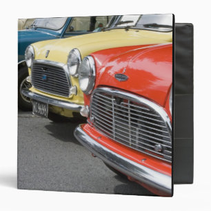 WA, Seattle, classic British automobile. 3 Ring Binder