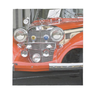 WA, Seattle, classic German automobile. 2 Notepad
