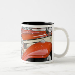 WA, Seattle, classic German automobile. 2 Two-Tone Coffee Mug