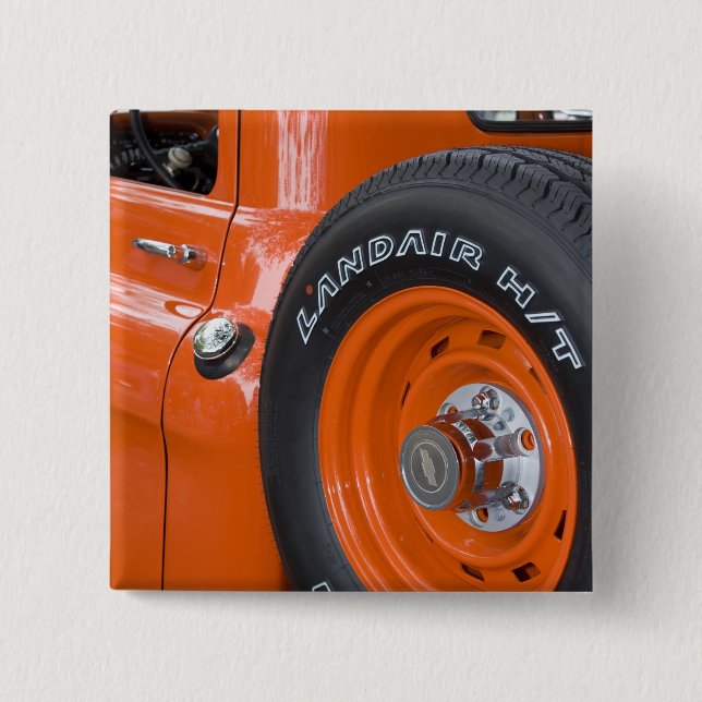 WA, Seattle, Classic pickup. Button (Front)