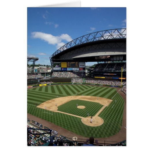 WA, Seattle, Safeco Field, Mariners baseball Cards (Front)