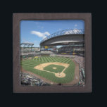 WA, Seattle, Safeco Field, Mariners baseball Keepsake Box<br><div class="desc">COPYRIGHT Jamie & Judy Wild / DanitaDelimont.com | US48 JWI3574.jpg | WA,  Seattle,  Safeco Field,  Mariners baseball game</div>