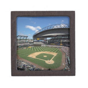 WA, Seattle, Safeco Field, Mariners baseball Keepsake Box