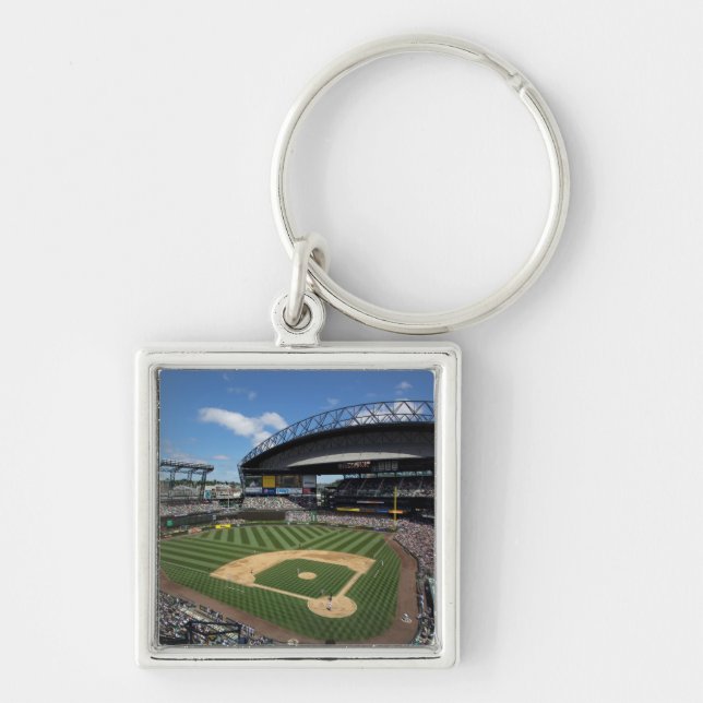 WA, Seattle, Safeco Field, Mariners baseball Keychain (Front)