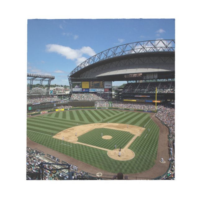 WA, Seattle, Safeco Field, Mariners baseball Notepad (Front)