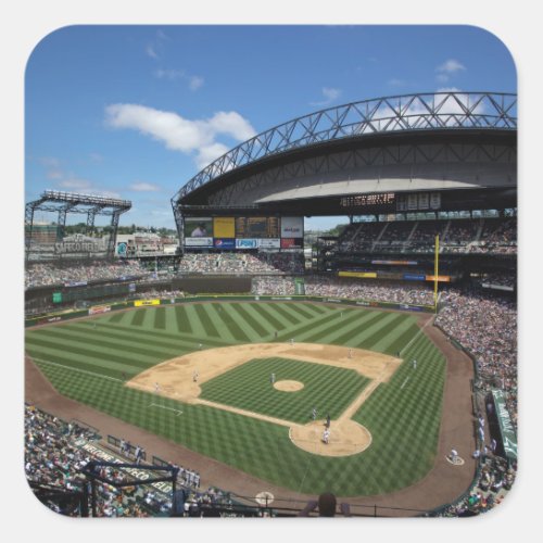 WA Seattle Safeco Field Mariners baseball Square Sticker