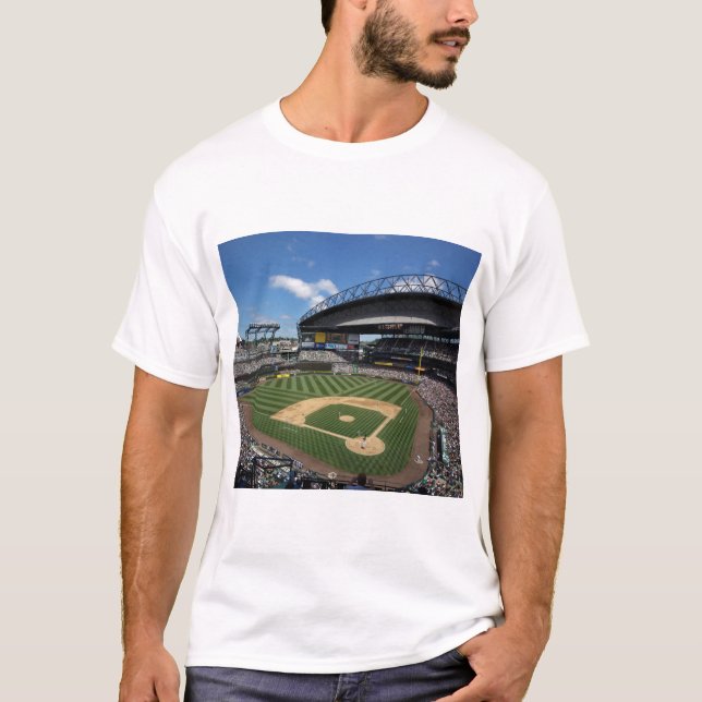WA, Seattle, Safeco Field, Mariners baseball T-Shirt (Front)
