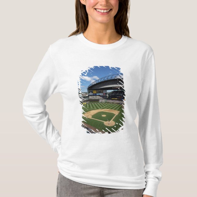 WA, Seattle, Safeco Field, Mariners baseball T-Shirt (Front)