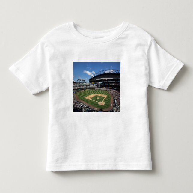 WA, Seattle, Safeco Field, Mariners baseball Toddler T-shirt (Front)