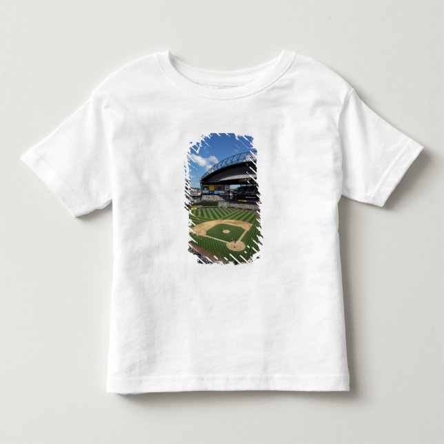 WA, Seattle, Safeco Field, Mariners baseball Toddler T-shirt (Front)