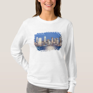 WA, Seattle, Seattle skyline and Elliott Bay, 2 T-Shirt