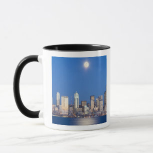 WA, Seattle, Seattle skyline and Elliott Bay 3 Mug