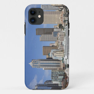 WA, Seattle, Seattle skyline with ferry boat iPhone 11 Case