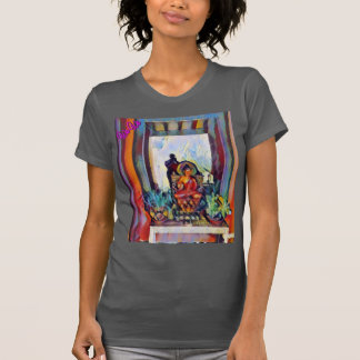 Wa-Wo Wave NFT Art - A BUDDHA & A MEZUZAH 11 T-Shirt