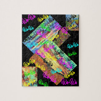 Wa-Wo Wave NFT Art Collection CLOUDY CLOUDS 23/30 Jigsaw Puzzle