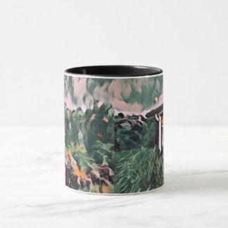 Wa-Wo Wave NFT Art - REFLECTIONS ON MY WINDOW 32 Mug