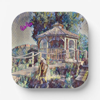 Wa-Wo Wave NFT Collection FLYING GAZEBO 12   Paper Plates