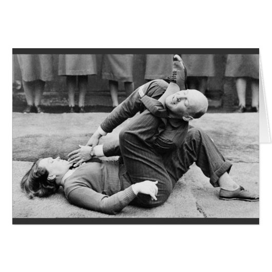 WAAF Demonstrate Self-Defense 2 Cards (Front Horizontal)