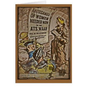 WAAF Recruitment Cards