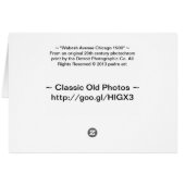 Wabash Avenue Chicago 1900 (Back Horizontal)