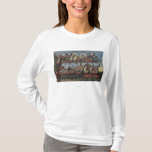 Wabash River - Large Letter Scenes T-Shirt