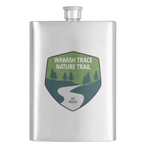Wabash Trace Nature Trail Flask
