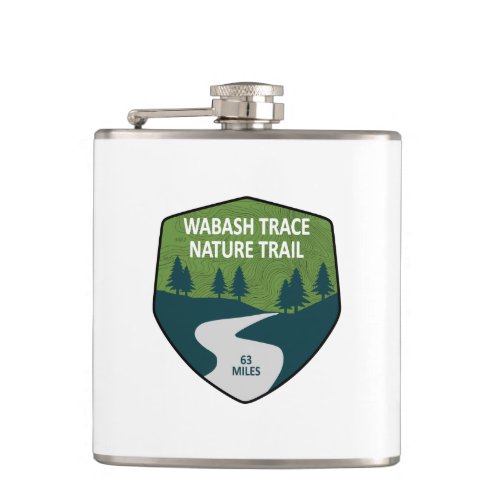 Wabash Trace Nature Trail Flask