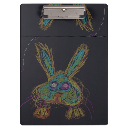 Wabbit The Rabbit Original Drawing Clipboard