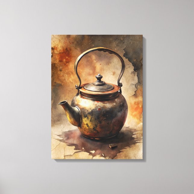 Wabi Sabi Art Canvas Print (Front)