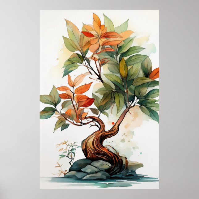 Wabi-Sabi Art Poster (Front)