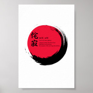 Wabi-Sabi definition Poster