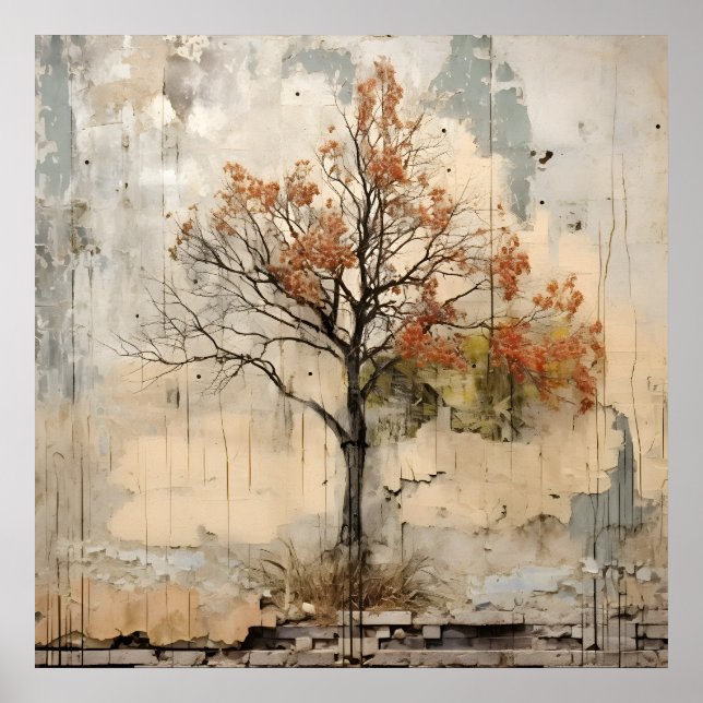 Wabi Sabi Japanese Style Art Poster (Front)