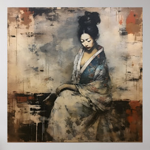 Wabi Sabi Japanese Style Art Poster