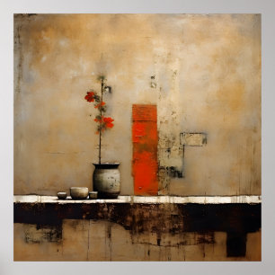 Wabi Sabi Japanese Style Art Poster