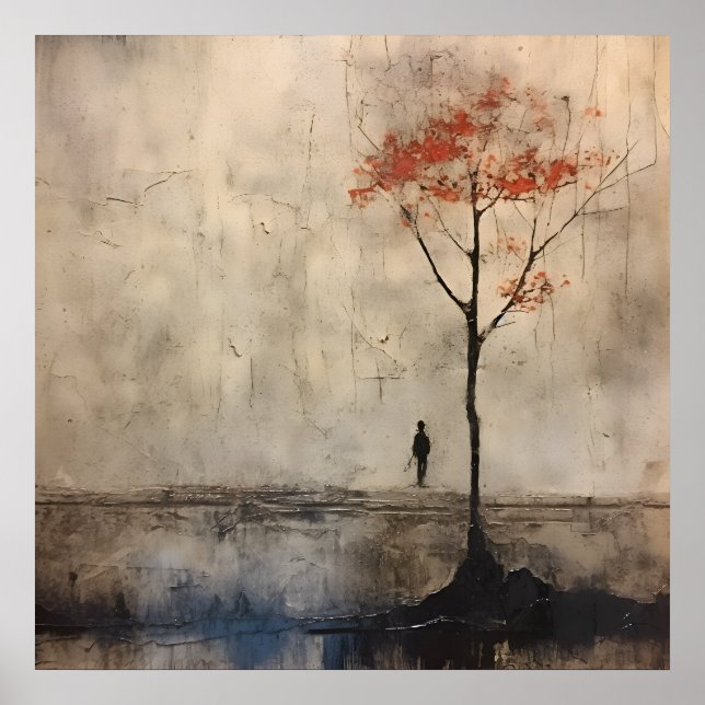 Wabi Sabi Japanese Style Art Poster (Front)