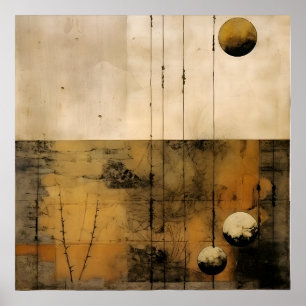 Wabi Sabi Japanese Style Art Poster