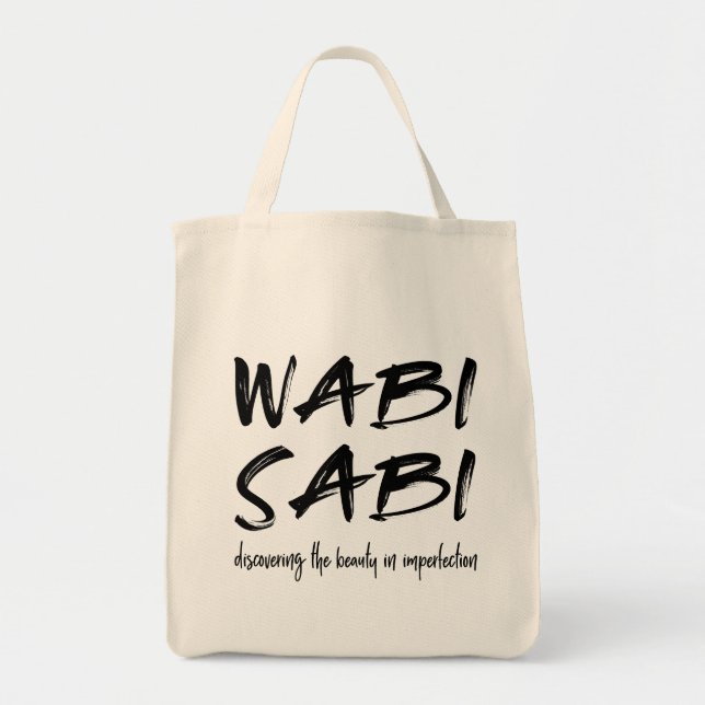 Wabi sabi tote bag (Front)