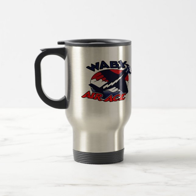 WABX Air Ace Mug (Left)